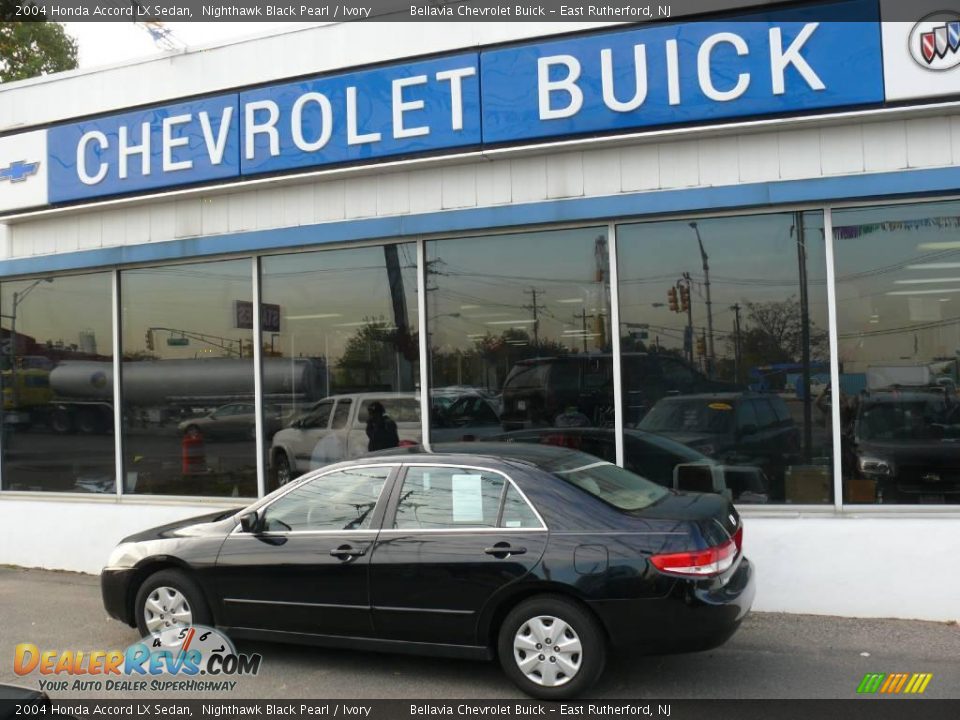 2004 Honda Accord LX Sedan Nighthawk Black Pearl / Ivory Photo #1