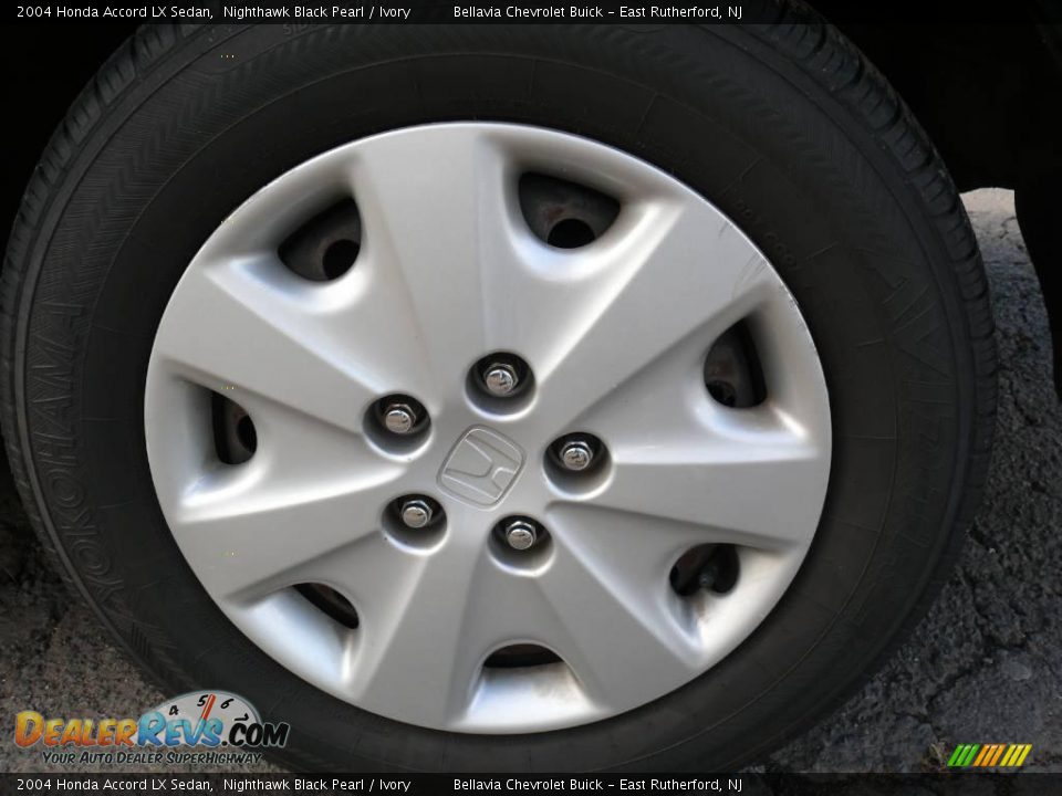 2004 Honda Accord LX Sedan Nighthawk Black Pearl / Ivory Photo #14