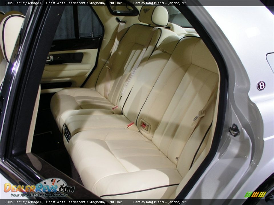 2009 Bentley Arnage R Ghost White Pearlescent / Magnolia/Burnt Oak Photo #12