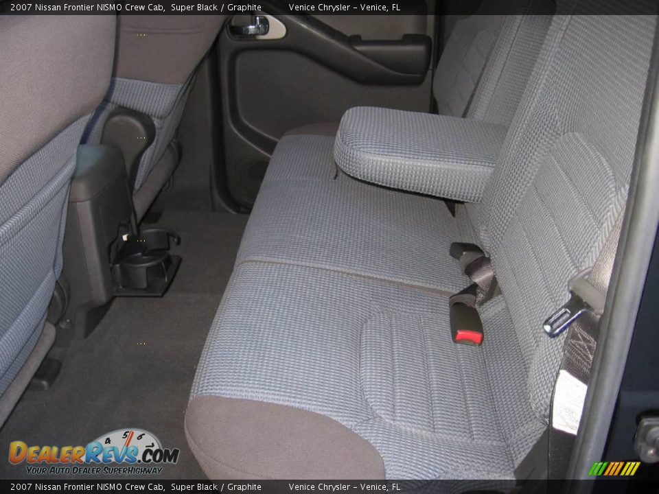 2007 Nissan Frontier NISMO Crew Cab Super Black / Graphite Photo #10