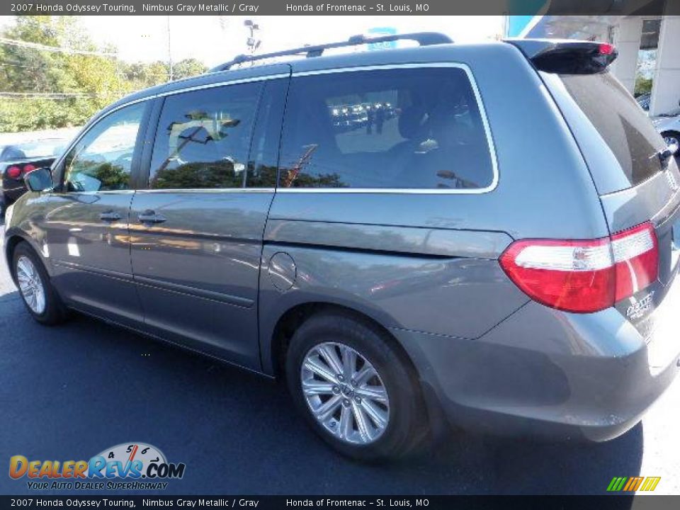 2007 Honda Odyssey Touring Nimbus Gray Metallic / Gray Photo #2
