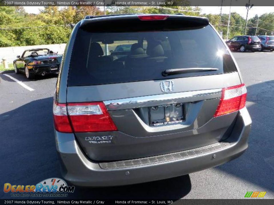 2007 Honda Odyssey Touring Nimbus Gray Metallic / Gray Photo #3