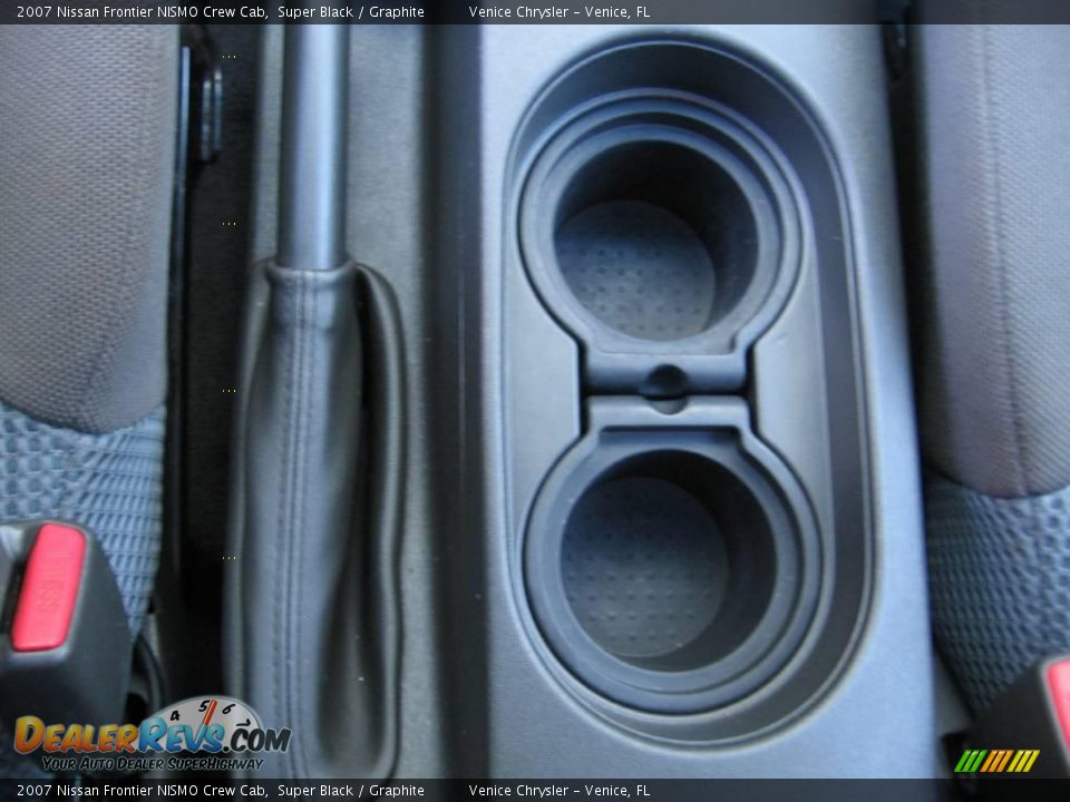 2007 Nissan Frontier NISMO Crew Cab Super Black / Graphite Photo #23