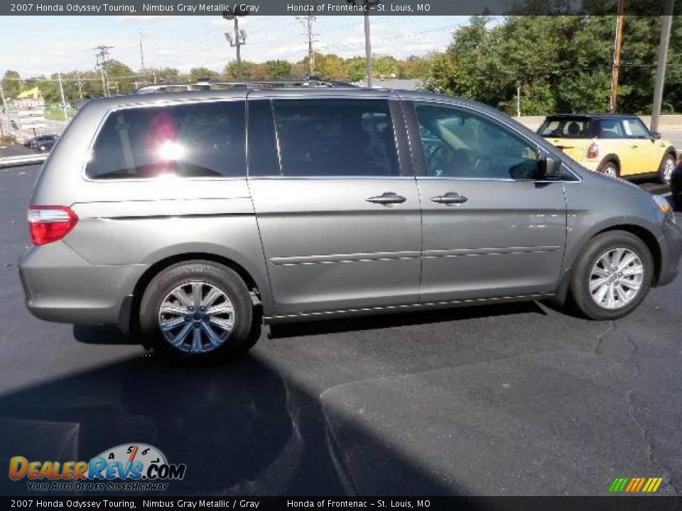 2007 Honda Odyssey Touring Nimbus Gray Metallic / Gray Photo #5
