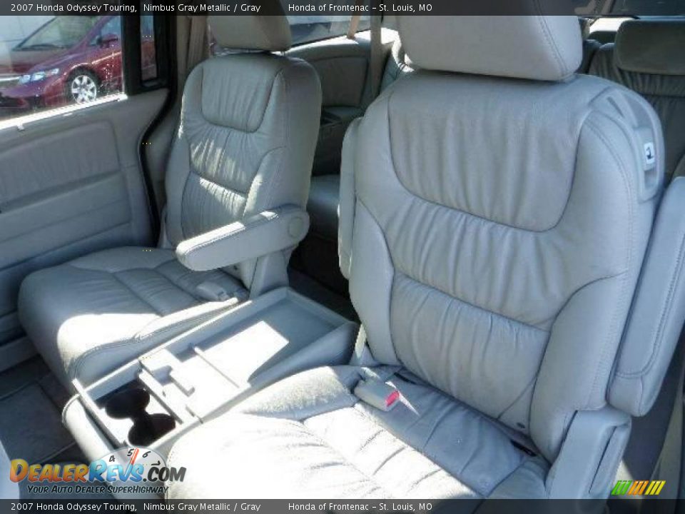 2007 Honda Odyssey Touring Nimbus Gray Metallic / Gray Photo #7