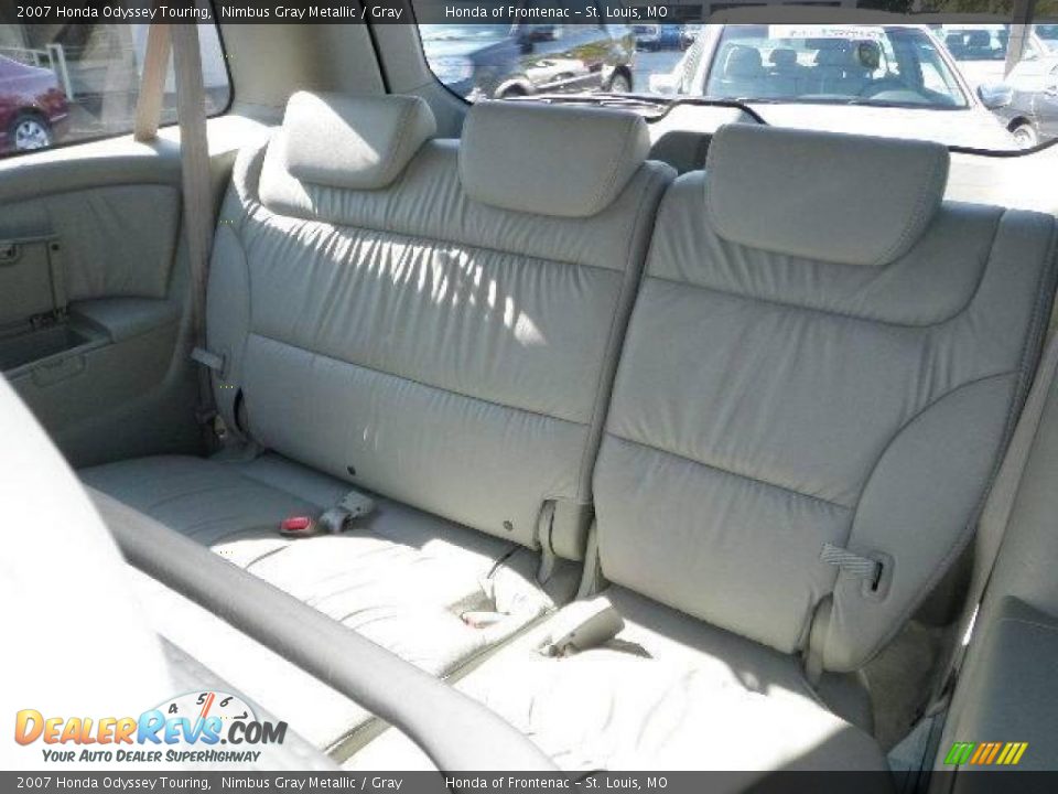 2007 Honda Odyssey Touring Nimbus Gray Metallic / Gray Photo #8