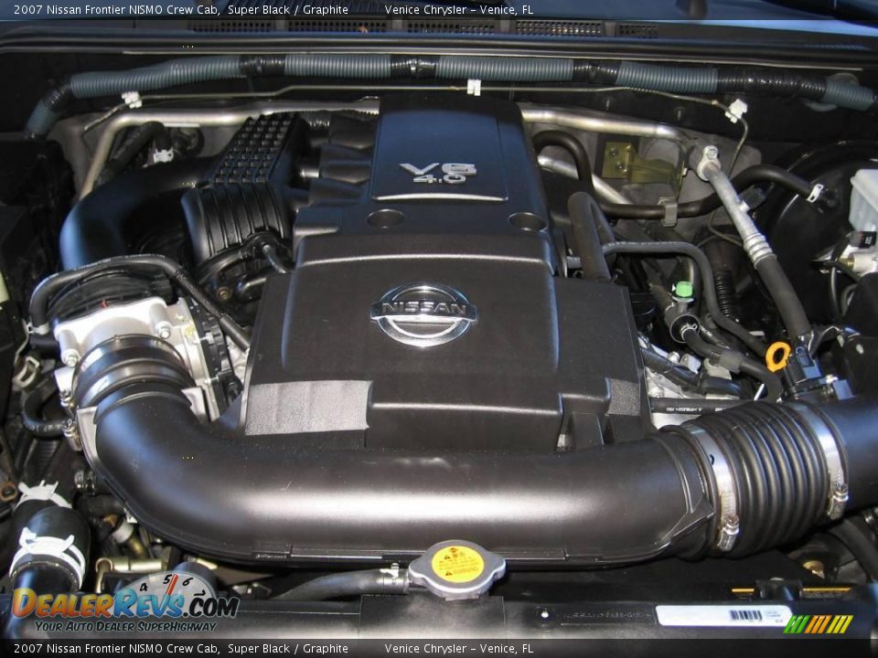2007 Nissan Frontier NISMO Crew Cab Super Black / Graphite Photo #29