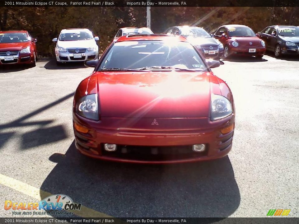2001 Mitsubishi Eclipse GT Coupe Patriot Red Pearl / Black Photo #2