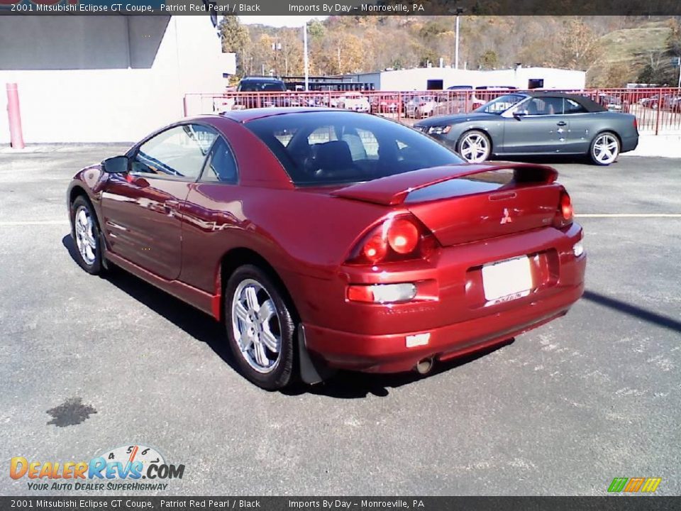 2001 Mitsubishi Eclipse GT Coupe Patriot Red Pearl / Black Photo #5