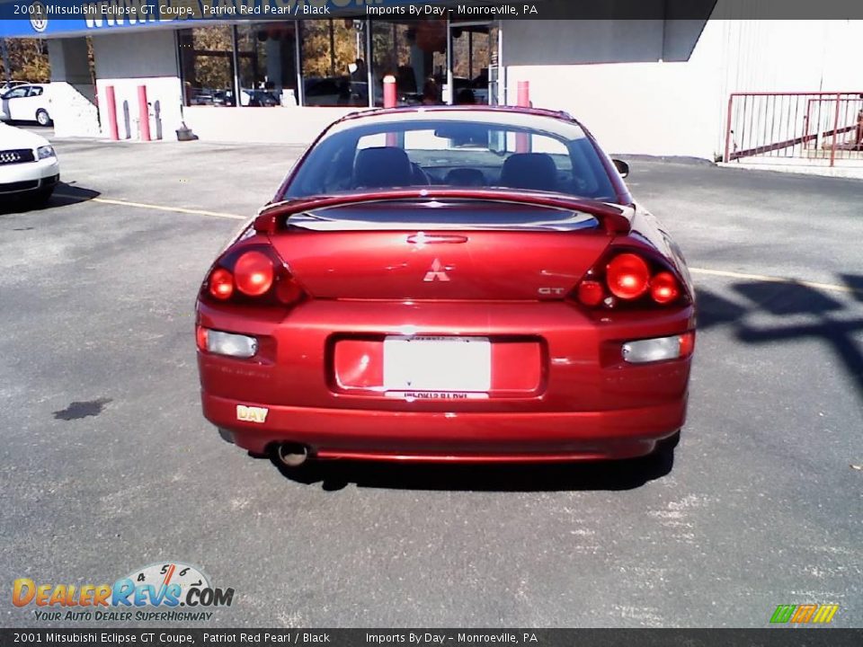 2001 Mitsubishi Eclipse GT Coupe Patriot Red Pearl / Black Photo #6