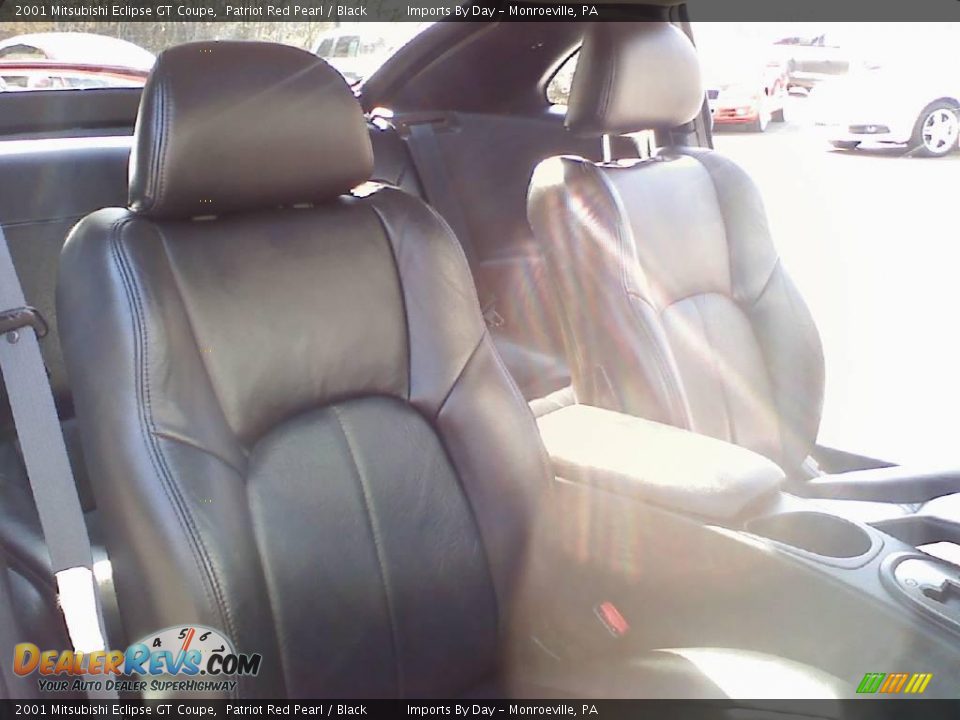 2001 Mitsubishi Eclipse GT Coupe Patriot Red Pearl / Black Photo #11