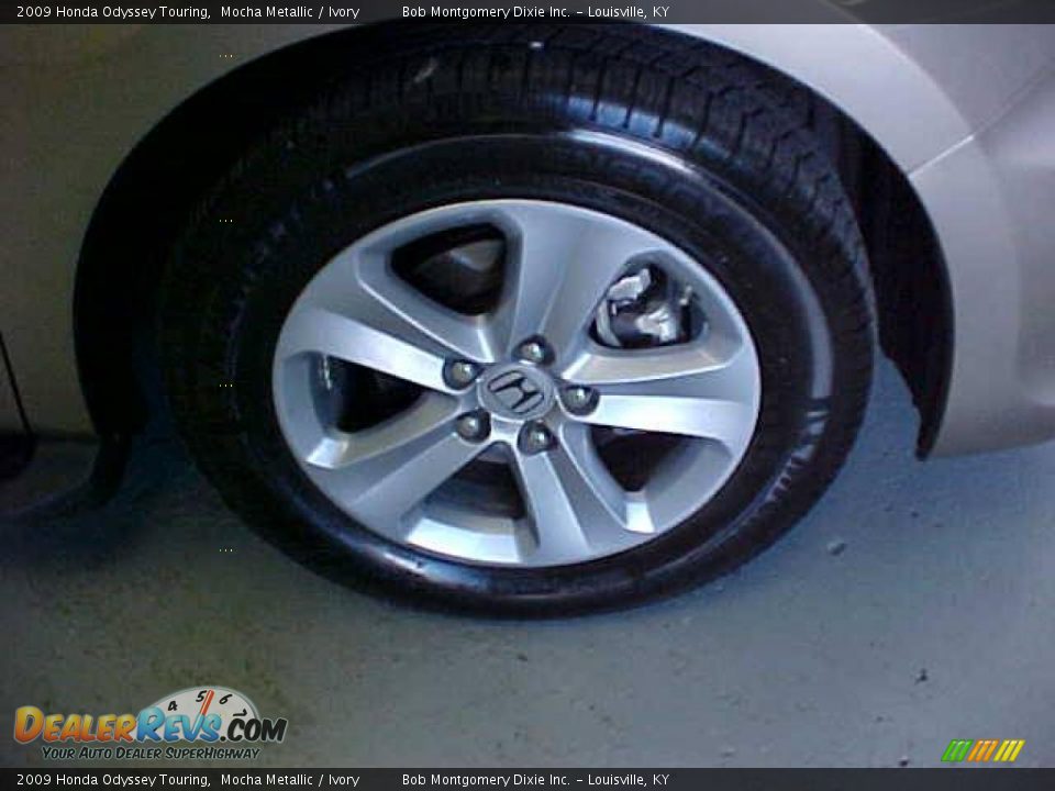 2009 Honda Odyssey Touring Mocha Metallic / Ivory Photo #4