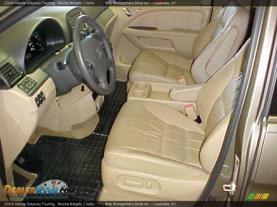 2009 Honda Odyssey Touring Mocha Metallic / Ivory Photo #14