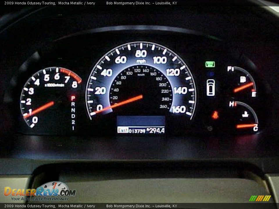 2009 Honda Odyssey Touring Mocha Metallic / Ivory Photo #18