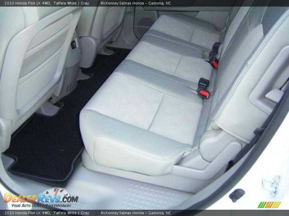 2010 Honda Pilot LX 4WD Taffeta White / Gray Photo #11