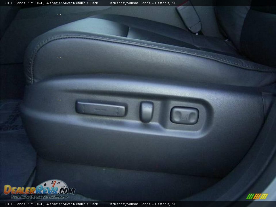 2010 Honda Pilot EX-L Alabaster Silver Metallic / Black Photo #9