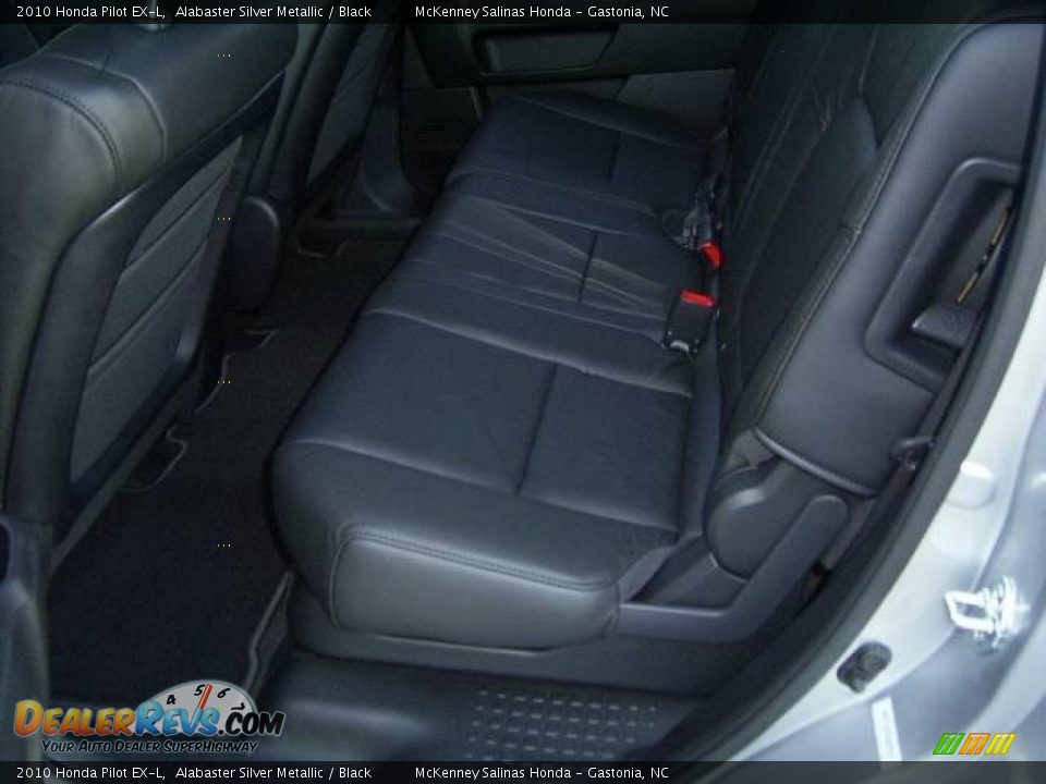2010 Honda Pilot EX-L Alabaster Silver Metallic / Black Photo #11