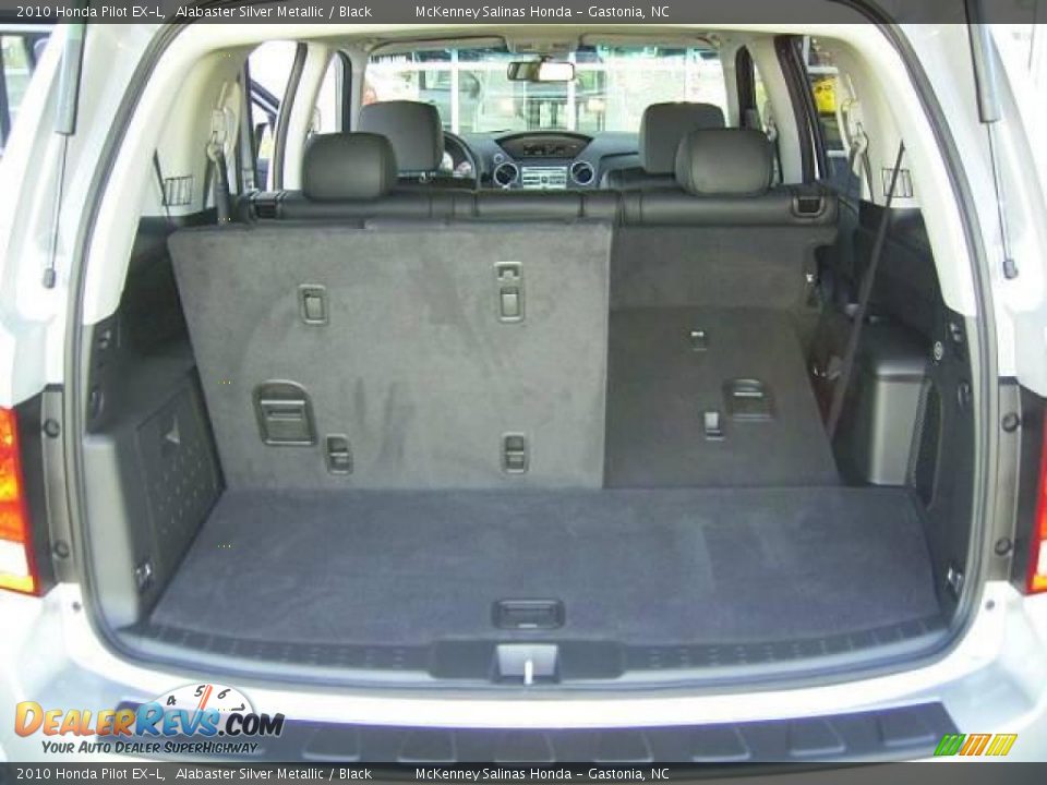 2010 Honda Pilot EX-L Alabaster Silver Metallic / Black Photo #14