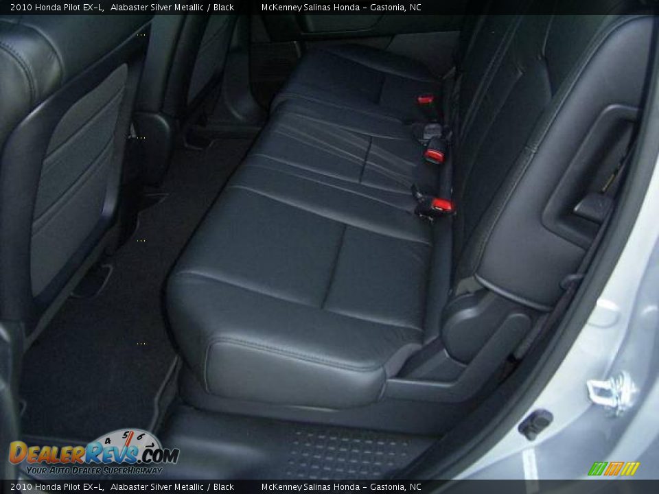 2010 Honda Pilot EX-L Alabaster Silver Metallic / Black Photo #11