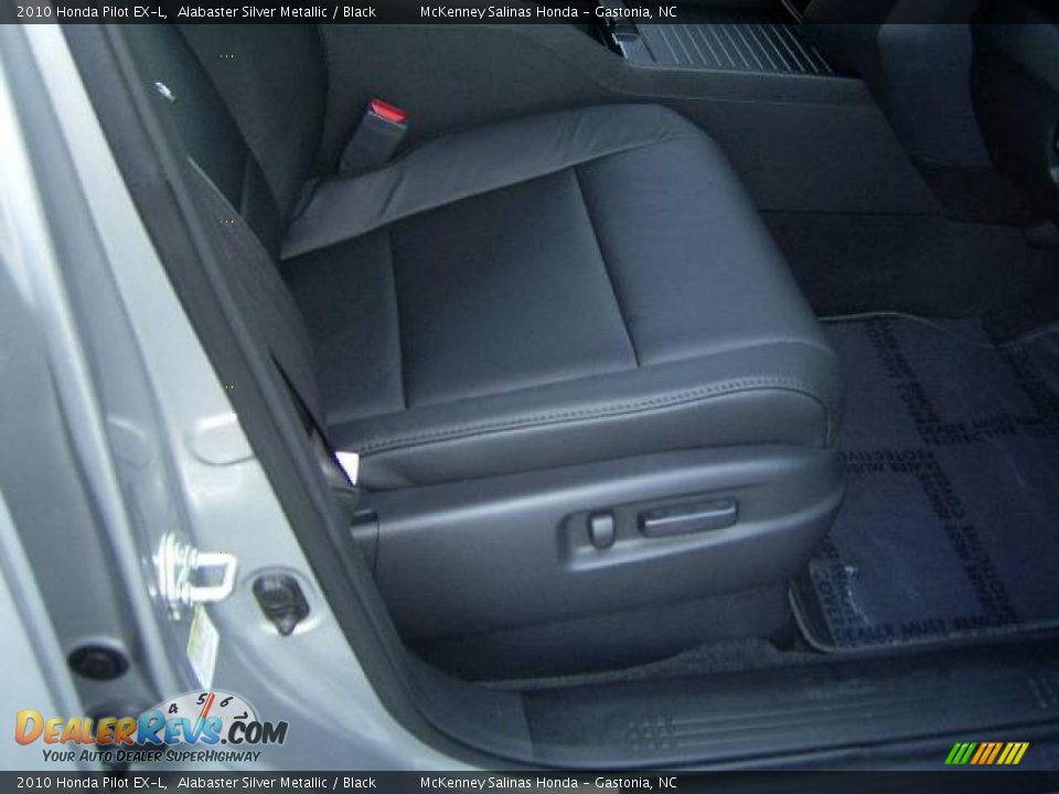 2010 Honda Pilot EX-L Alabaster Silver Metallic / Black Photo #16
