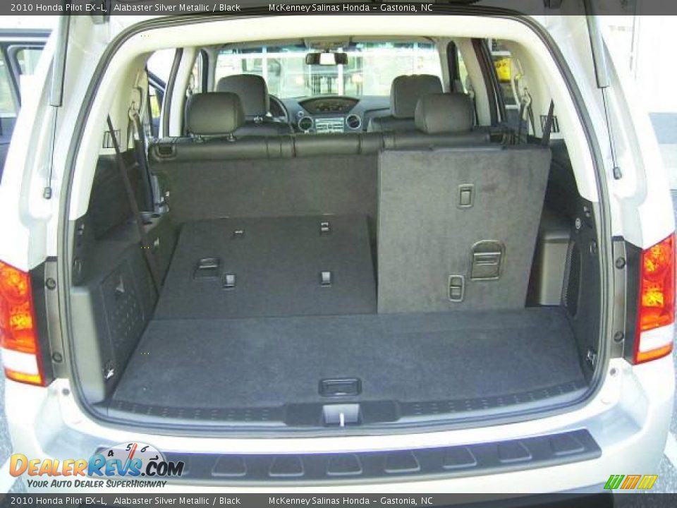 2010 Honda Pilot EX-L Alabaster Silver Metallic / Black Photo #14