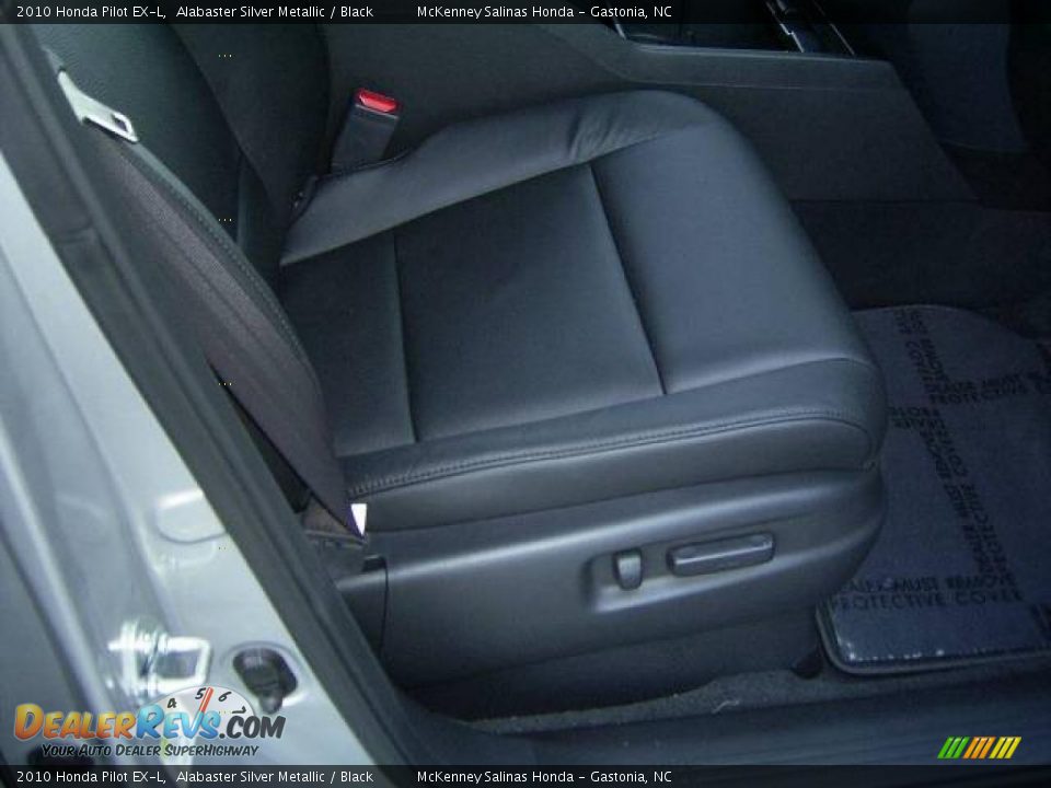 2010 Honda Pilot EX-L Alabaster Silver Metallic / Black Photo #16
