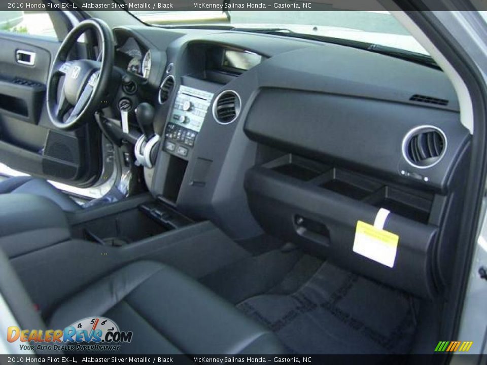 2010 Honda Pilot EX-L Alabaster Silver Metallic / Black Photo #17