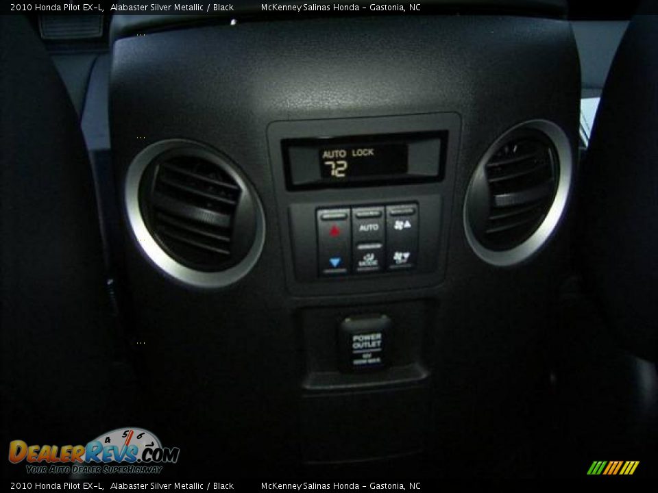 2010 Honda Pilot EX-L Alabaster Silver Metallic / Black Photo #24