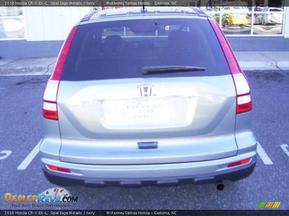 2010 Honda CR-V EX-L Opal Sage Metallic / Ivory Photo #3