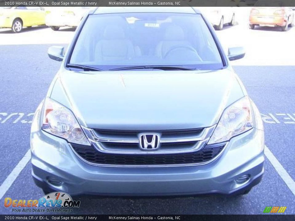 2010 Honda CR-V EX-L Opal Sage Metallic / Ivory Photo #6