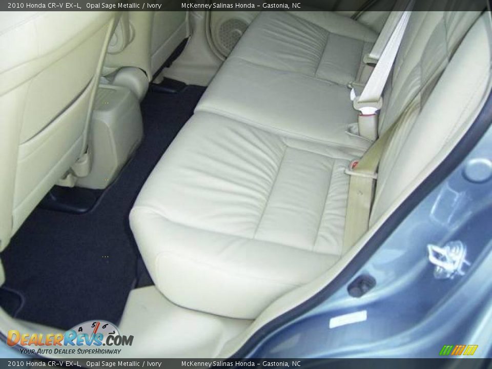 2010 Honda CR-V EX-L Opal Sage Metallic / Ivory Photo #11