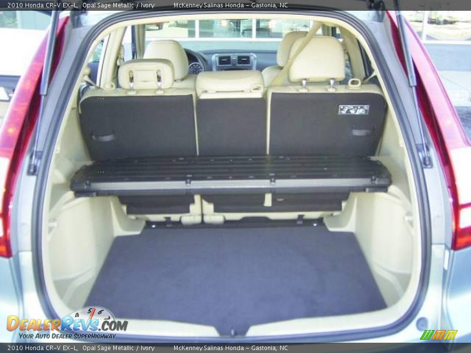 2010 Honda CR-V EX-L Opal Sage Metallic / Ivory Photo #13