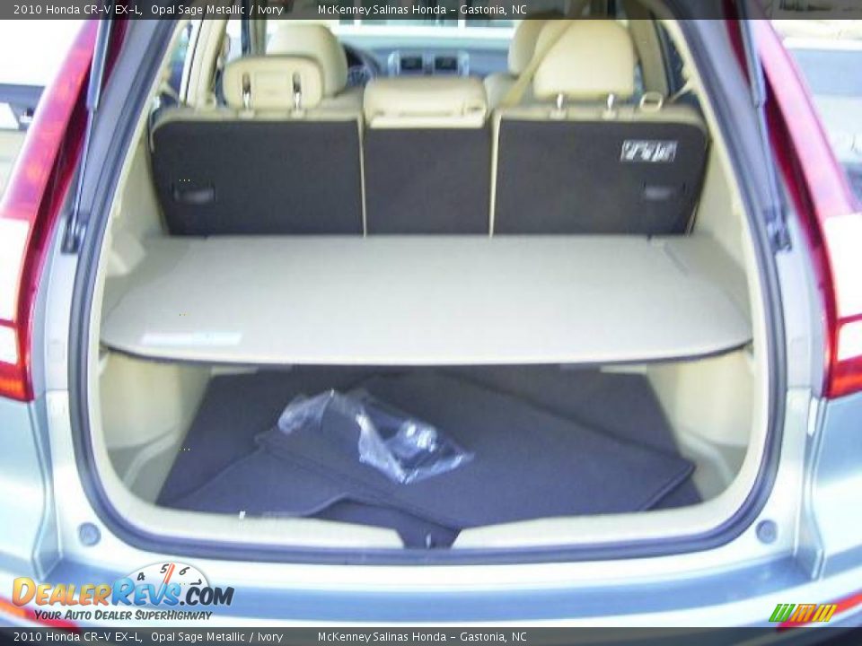 2010 Honda CR-V EX-L Opal Sage Metallic / Ivory Photo #14