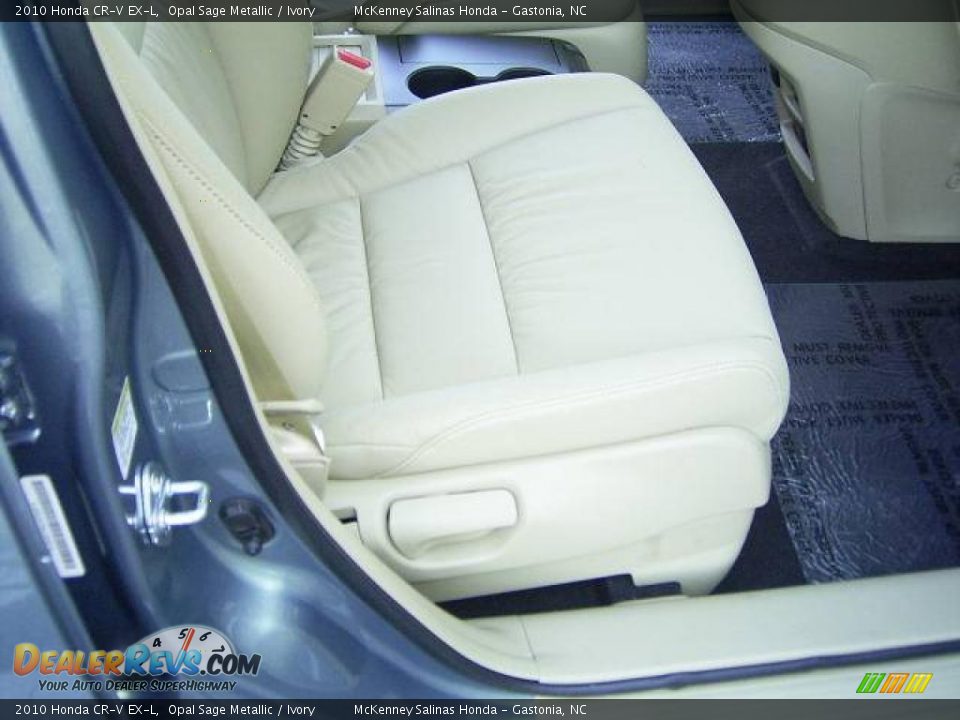 2010 Honda CR-V EX-L Opal Sage Metallic / Ivory Photo #16