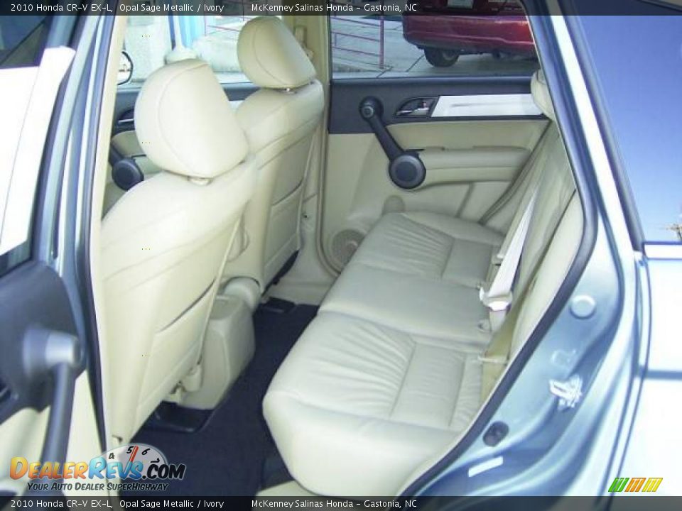 2010 Honda CR-V EX-L Opal Sage Metallic / Ivory Photo #23