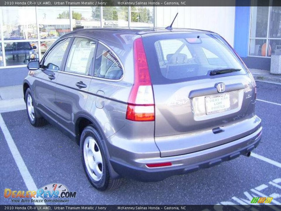 2010 Honda CR-V LX AWD Urban Titanium Metallic / Ivory Photo #2