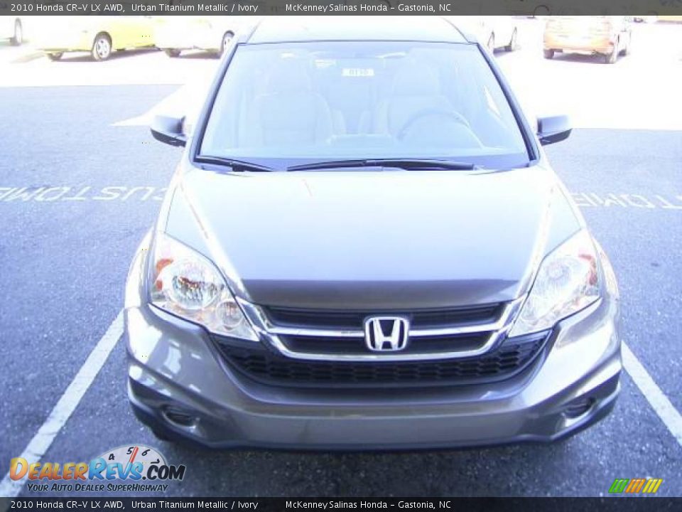 2010 Honda CR-V LX AWD Urban Titanium Metallic / Ivory Photo #6