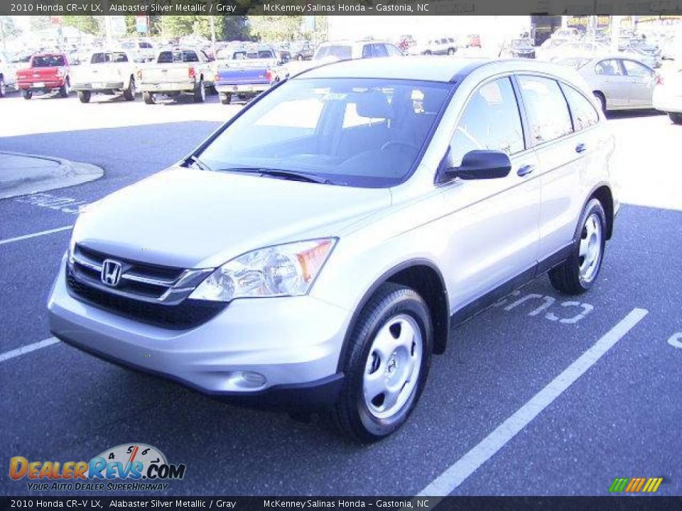 2010 Honda CR-V LX Alabaster Silver Metallic / Gray Photo #1