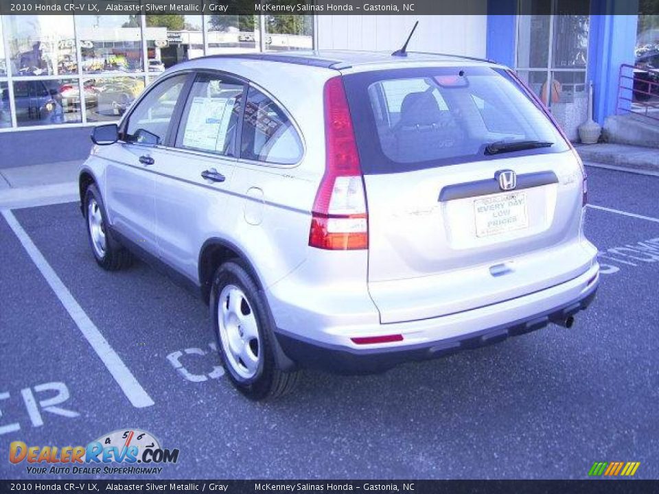 2010 Honda CR-V LX Alabaster Silver Metallic / Gray Photo #2