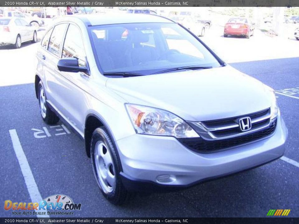 2010 Honda CR-V LX Alabaster Silver Metallic / Gray Photo #5