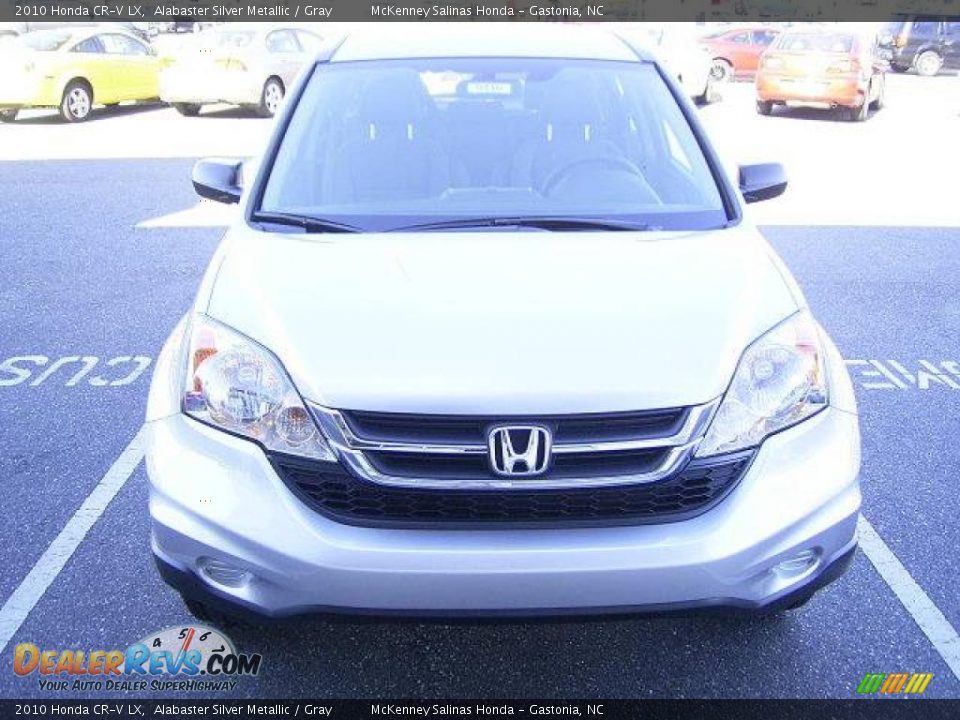 2010 Honda CR-V LX Alabaster Silver Metallic / Gray Photo #6