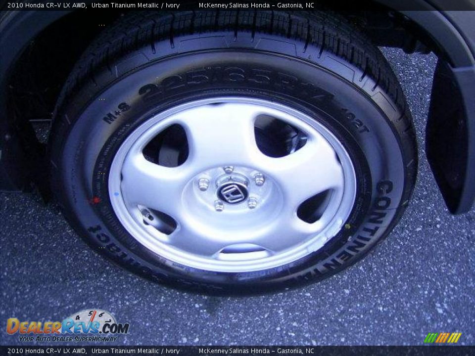 2010 Honda CR-V LX AWD Urban Titanium Metallic / Ivory Photo #12