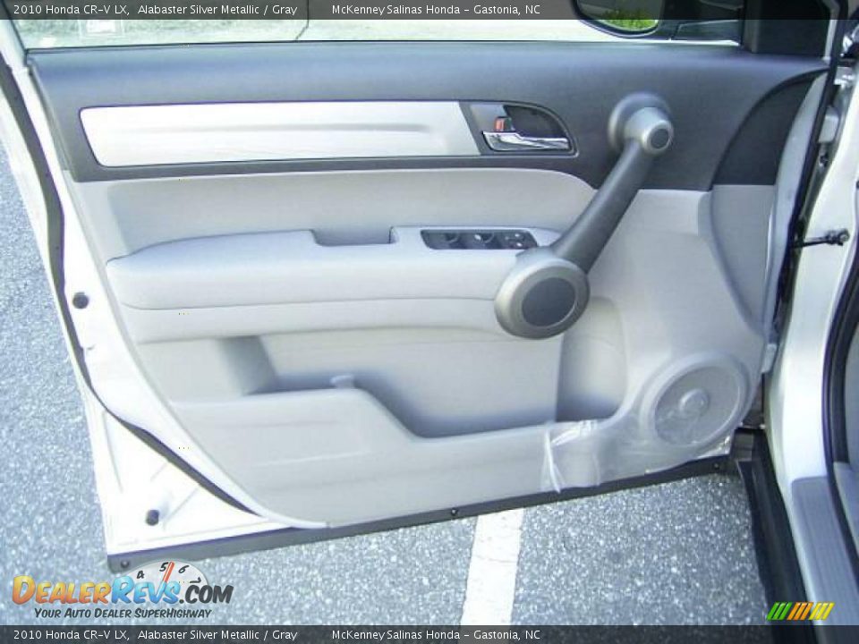 2010 Honda CR-V LX Alabaster Silver Metallic / Gray Photo #7