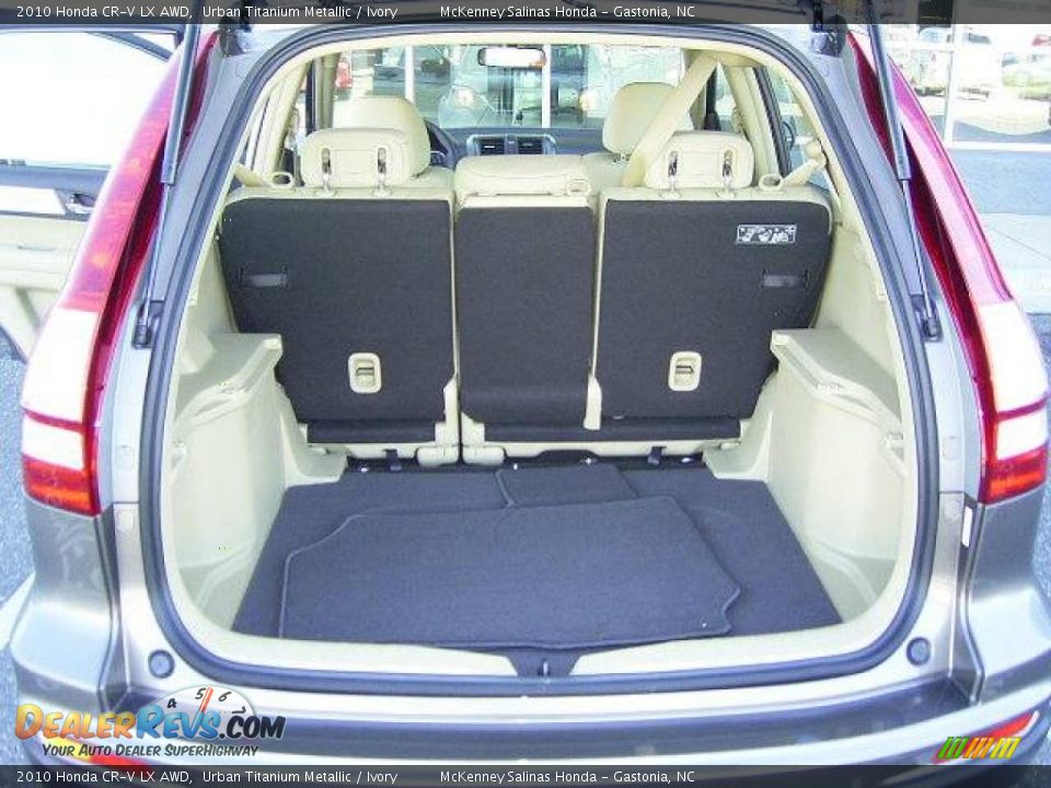 2010 Honda CR-V LX AWD Urban Titanium Metallic / Ivory Photo #13