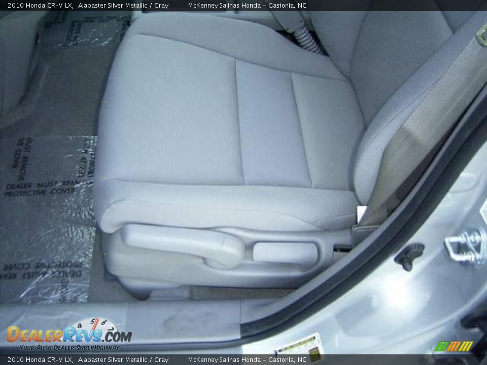 2010 Honda CR-V LX Alabaster Silver Metallic / Gray Photo #8