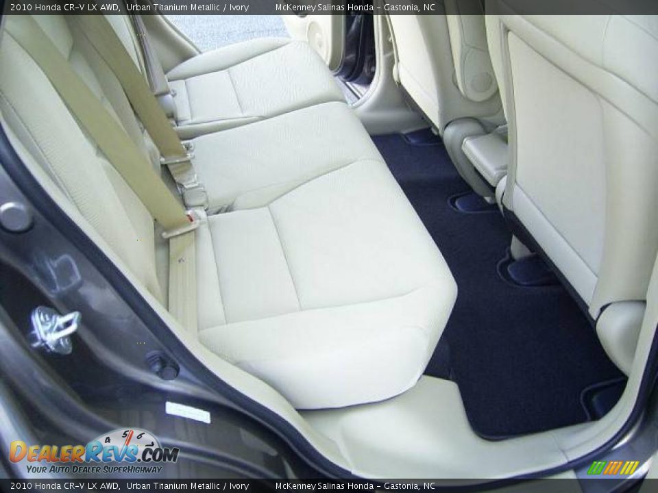 2010 Honda CR-V LX AWD Urban Titanium Metallic / Ivory Photo #14