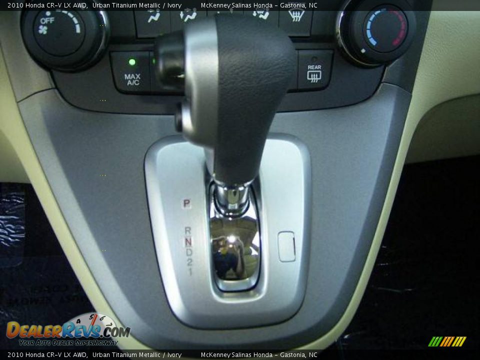 2010 Honda CR-V LX AWD Urban Titanium Metallic / Ivory Photo #24