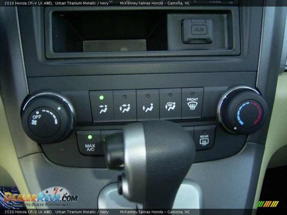 2010 Honda CR-V LX AWD Urban Titanium Metallic / Ivory Photo #25