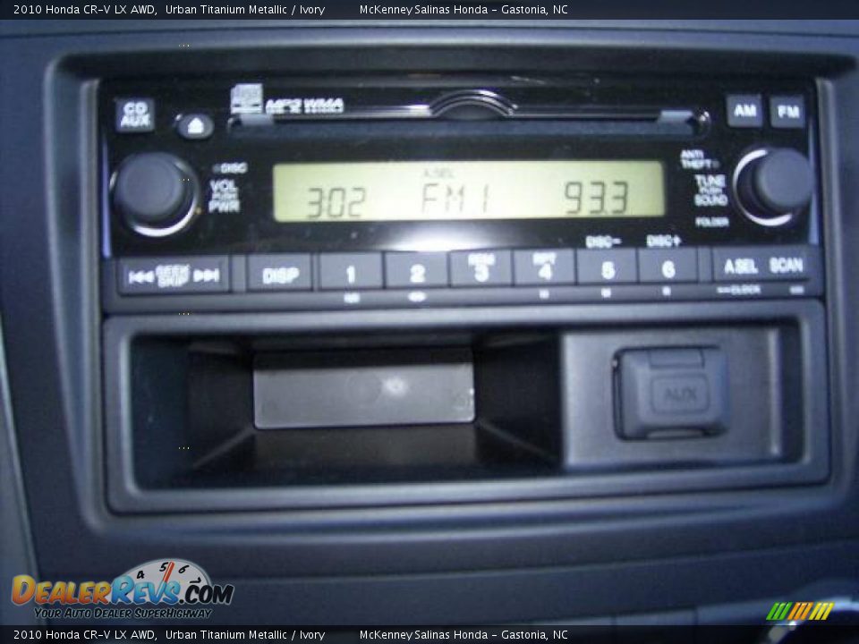 2010 Honda CR-V LX AWD Urban Titanium Metallic / Ivory Photo #26