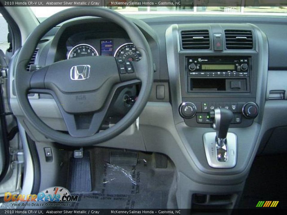 2010 Honda CR-V LX Alabaster Silver Metallic / Gray Photo #22